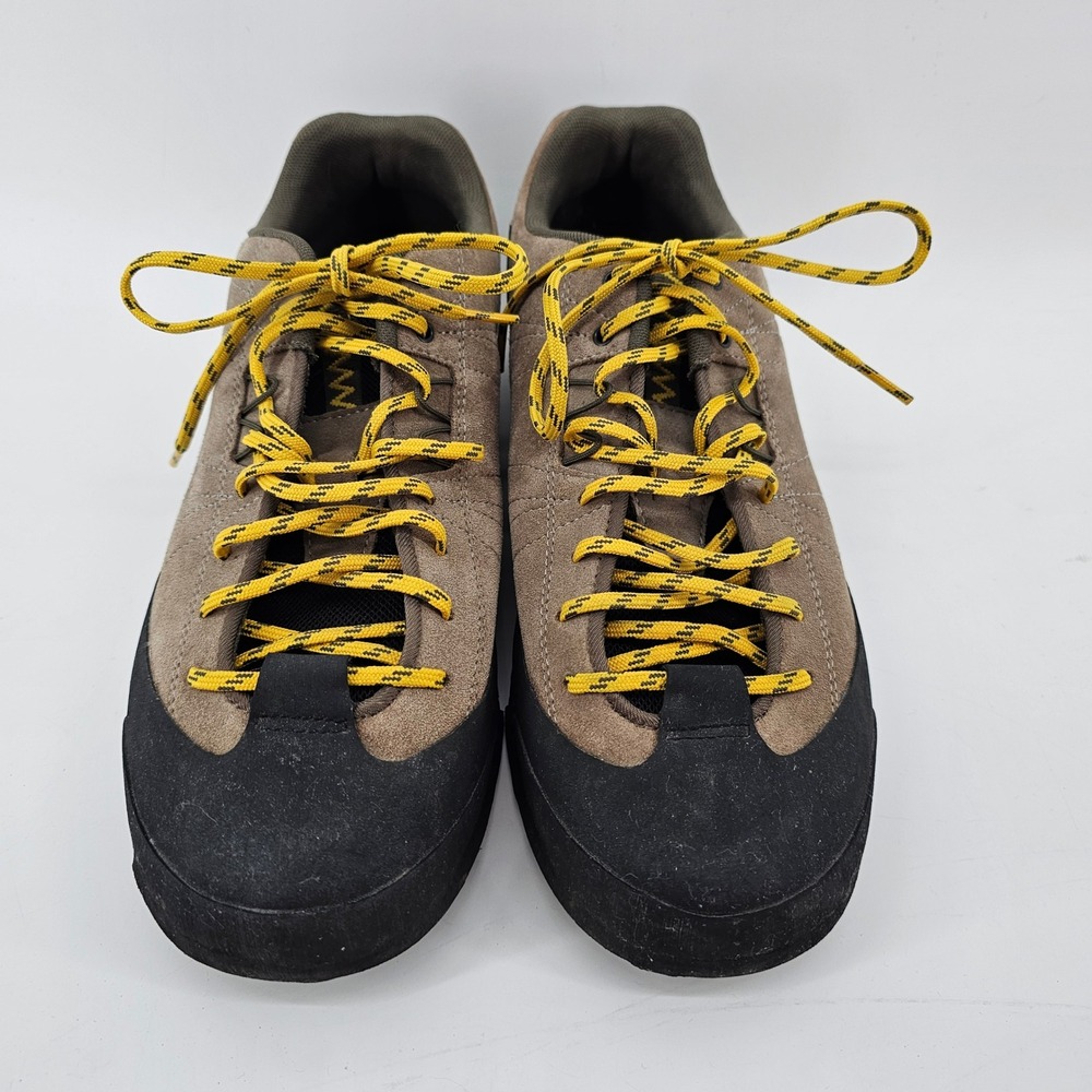 Merrell Catalyst Suede Mens 12 Brown Yellow Hiking Sneakers J000091